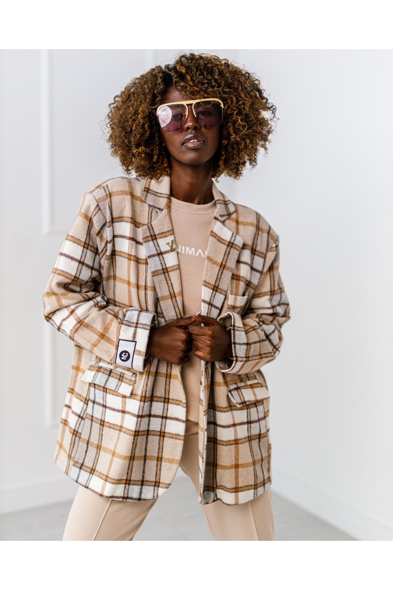 Stella-Karojacke – beige