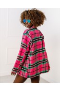 Stella check - pink and green