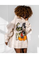 Kapuzenpullover Mickey – beige