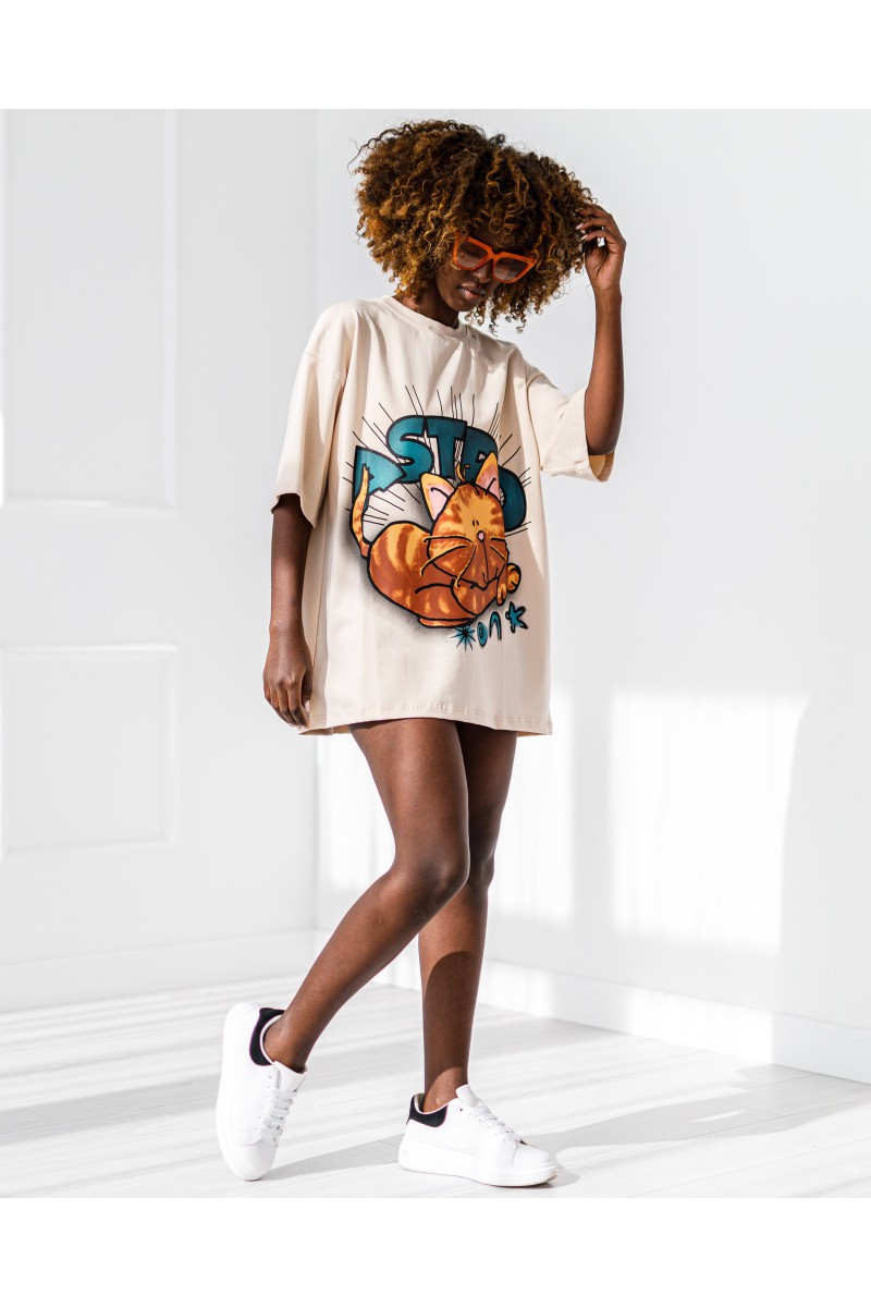 Astro T-shirt - beige