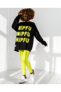 Trainingsanzug Nipfu – schwarz-limettengrün