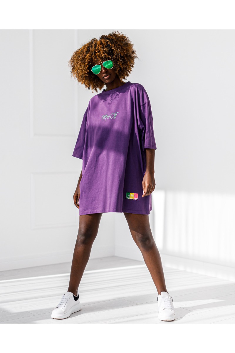 T- shirt Ice - Cream - purple