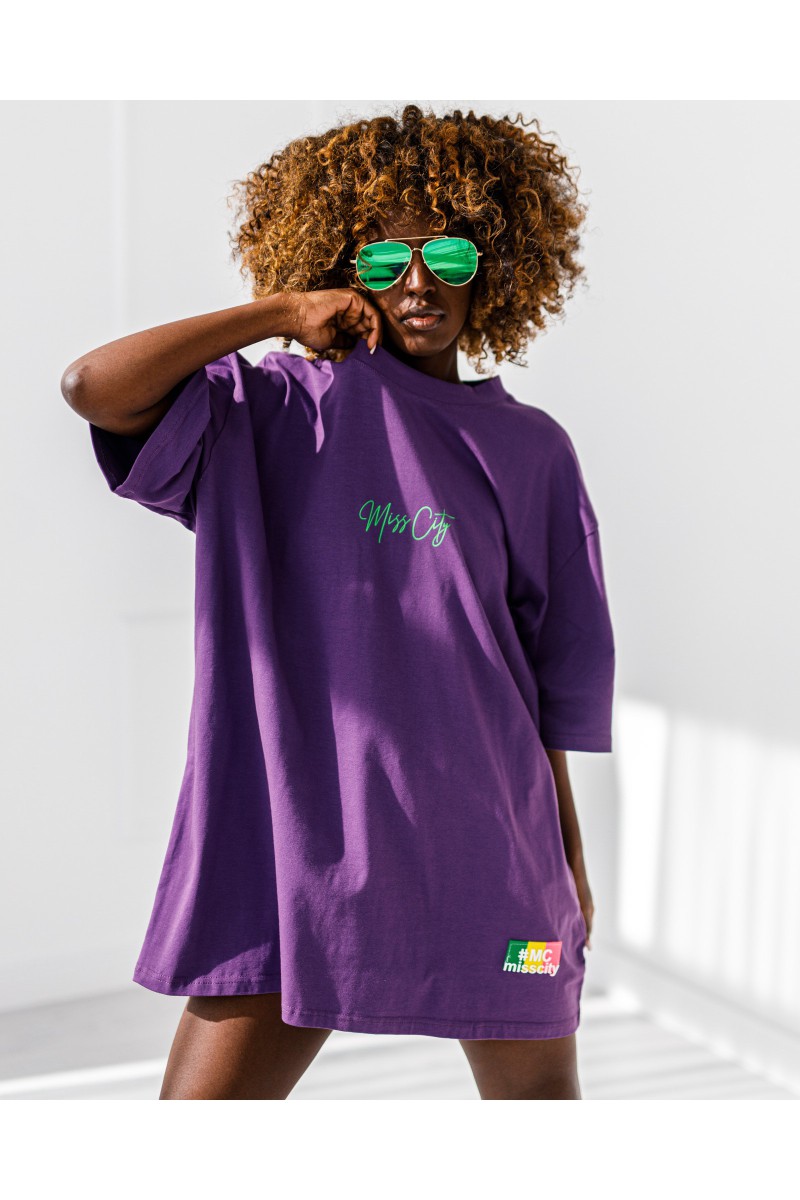T- shirt Ice - Cream - purple