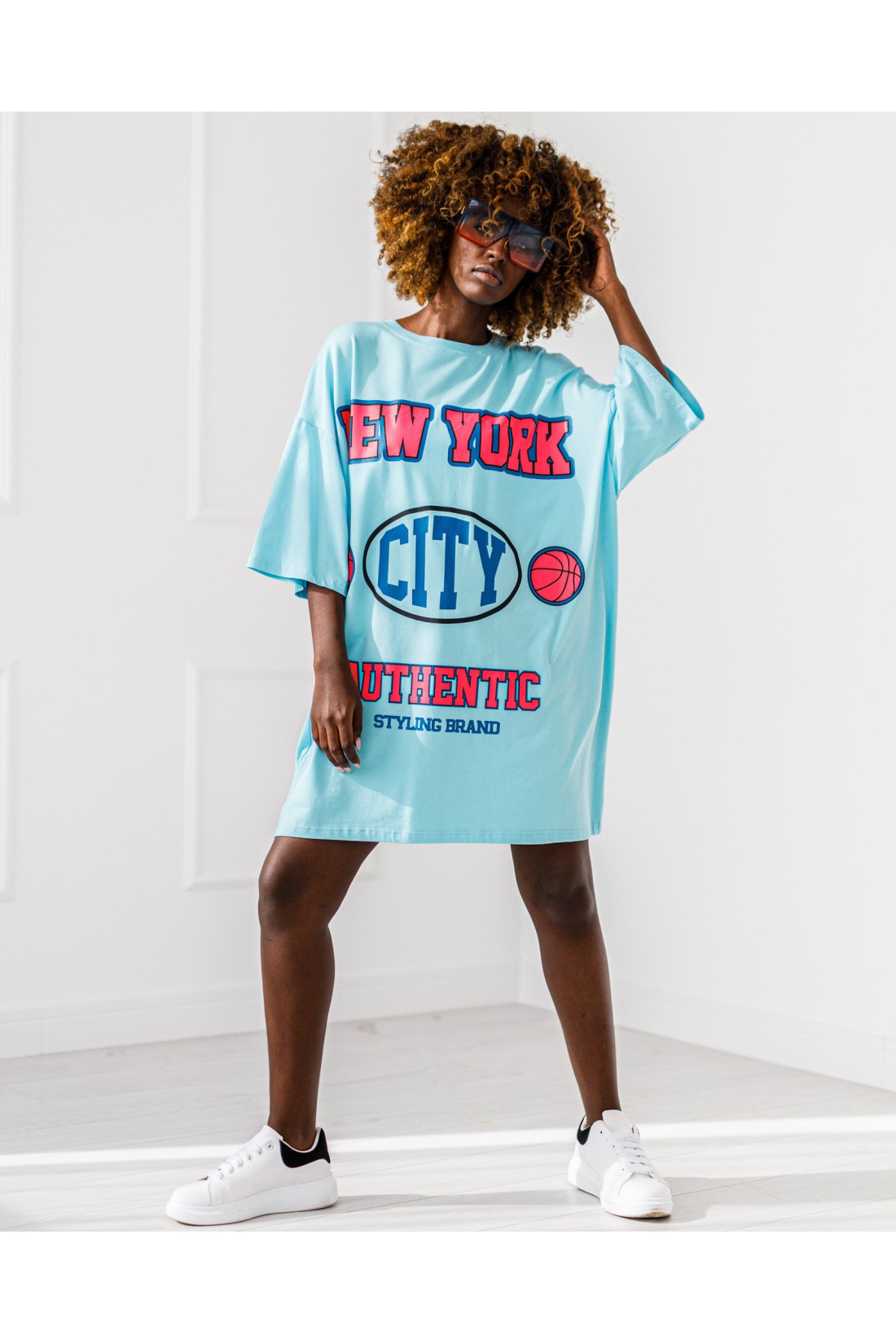 T - shirt New York - blue