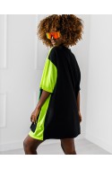 T-Shirt Your Art – limettengrün-schwarz