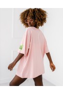 T - shirt Retro Club - light pink