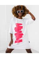 T-Shirt Zig Zag – weiß