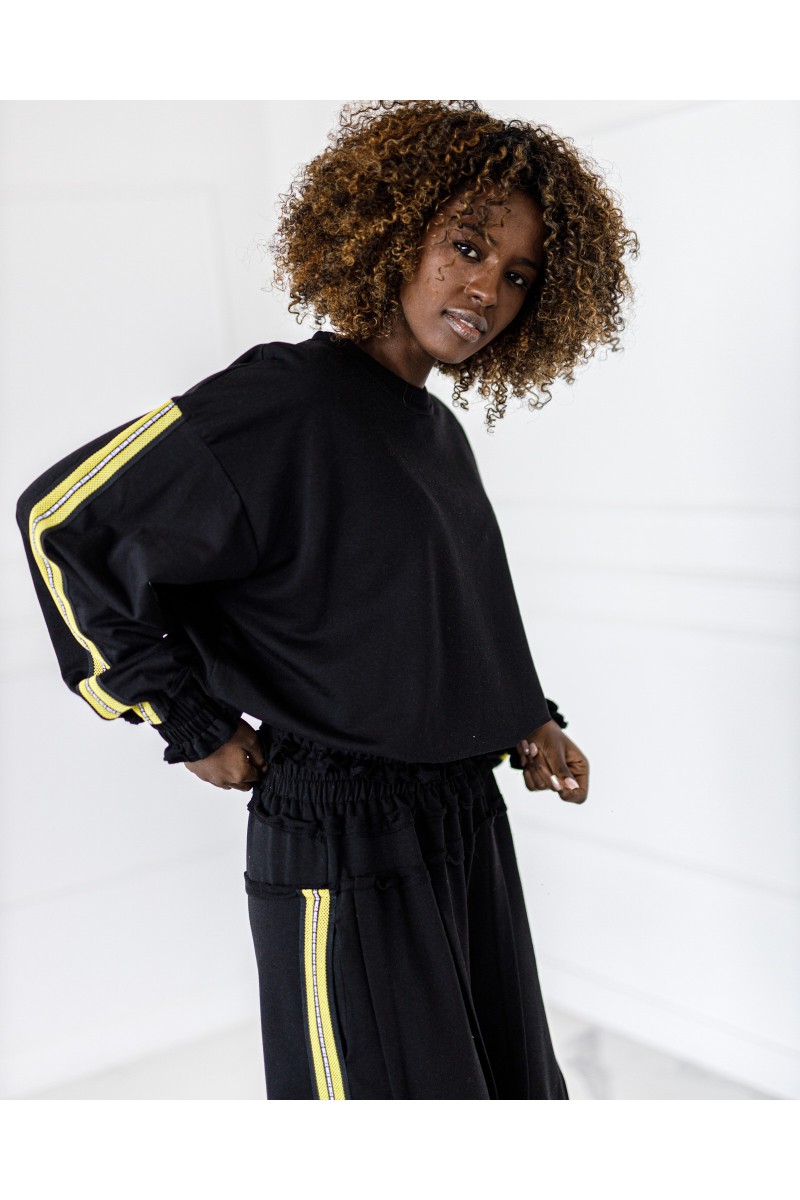 Спортивный костюм Kama - черный