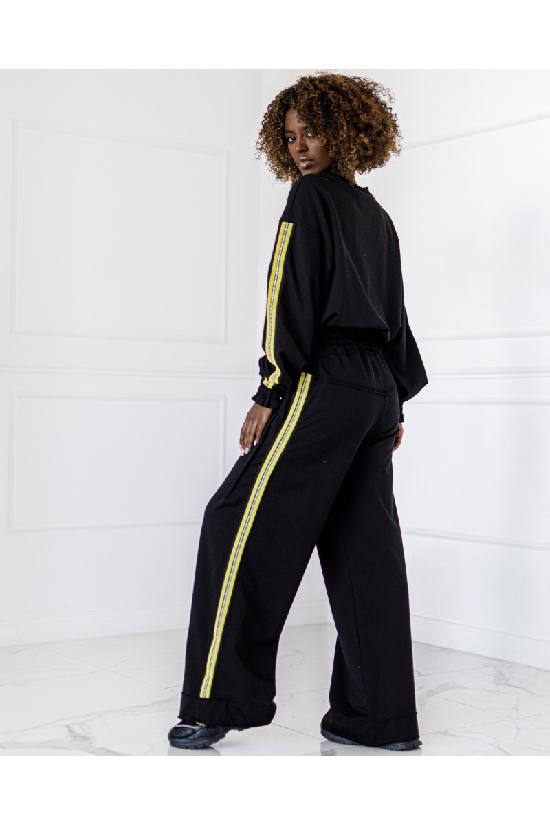 Спортивный костюм Kama - черный