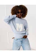 Pullover Miss – hellblau