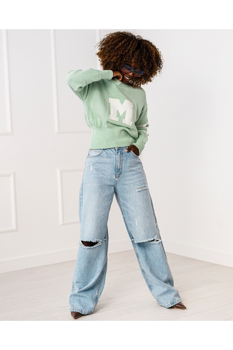 Miss sweater - mint