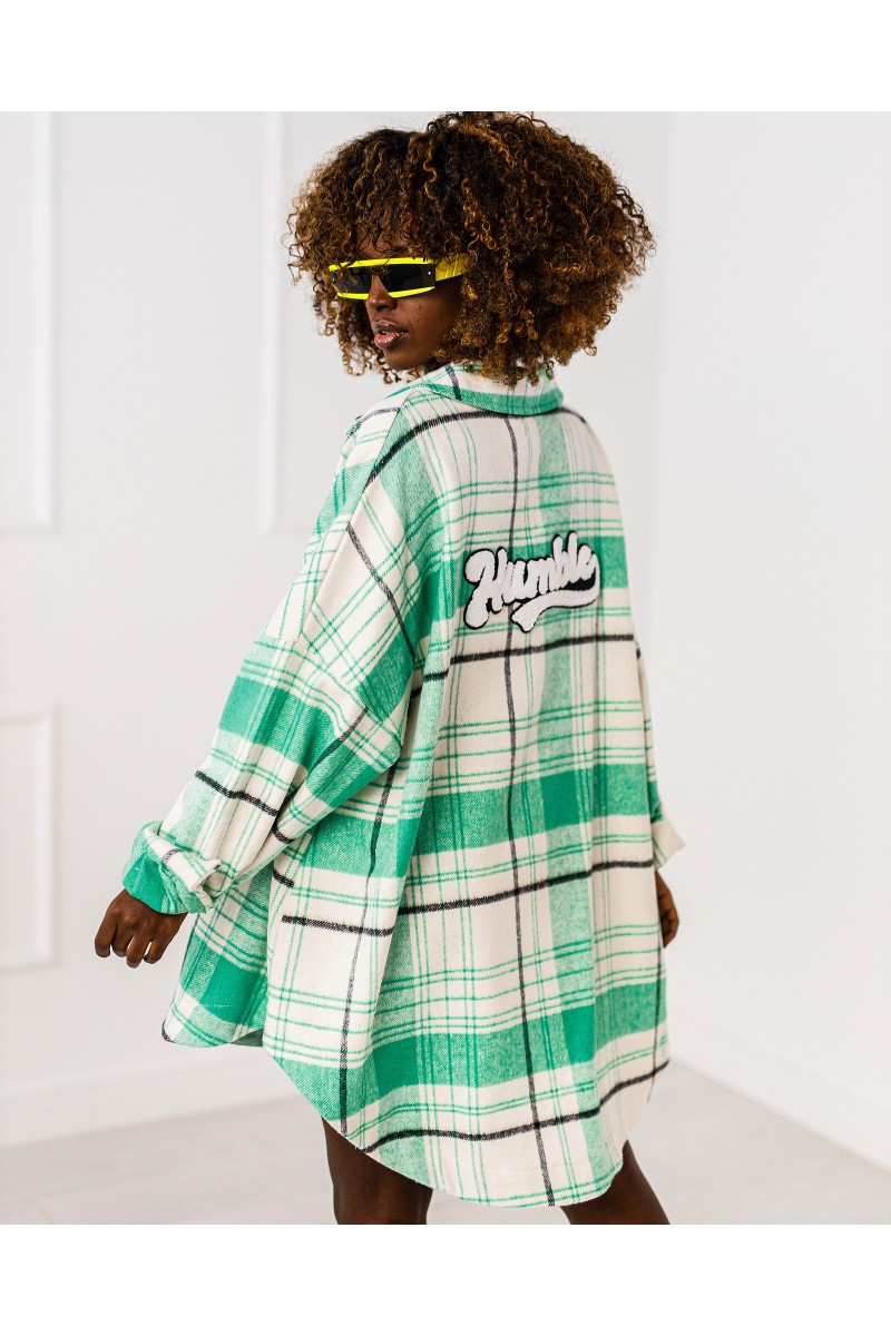 Shirt Texas - green - white