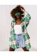 Shirt Texas - green - beige