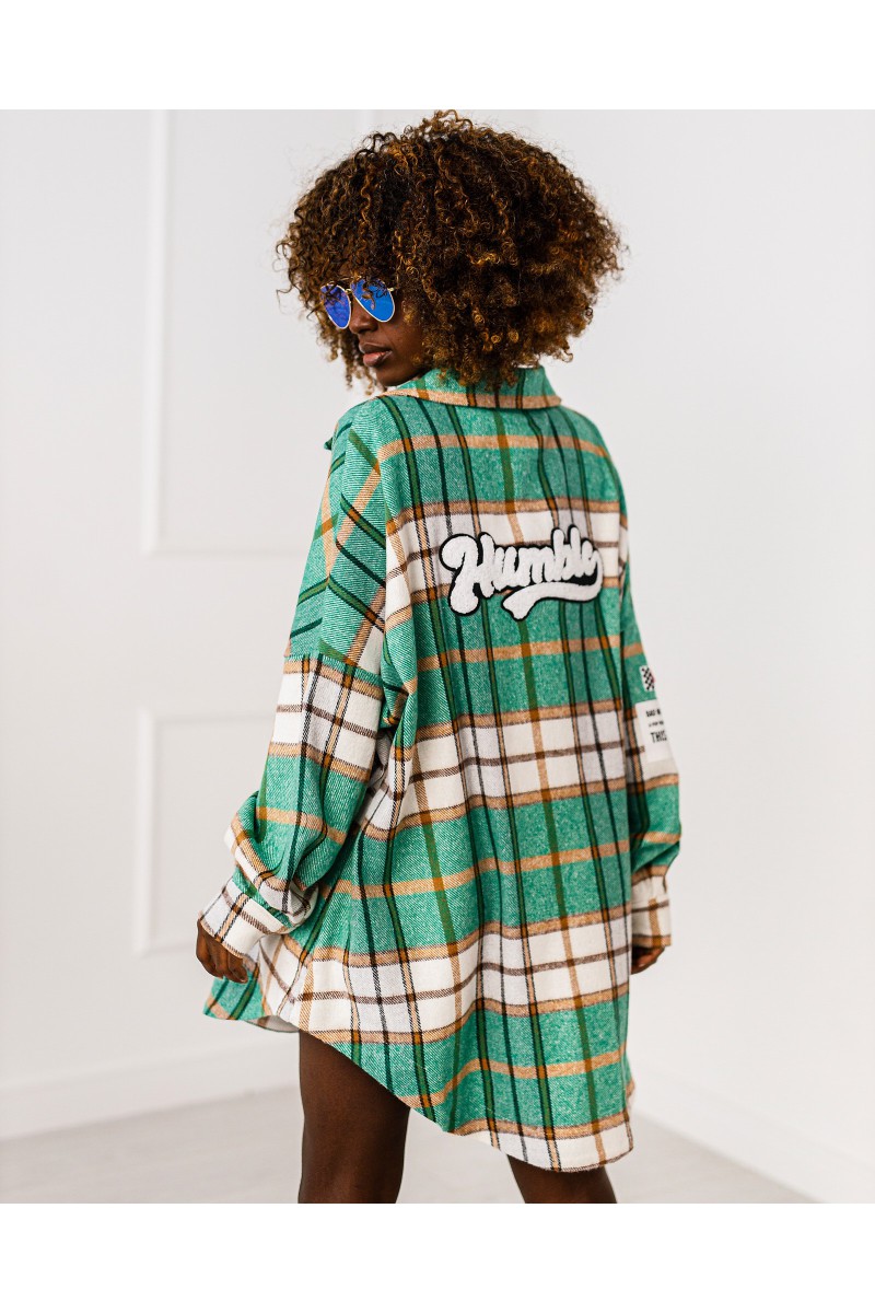 Shirt Texas - green - beige