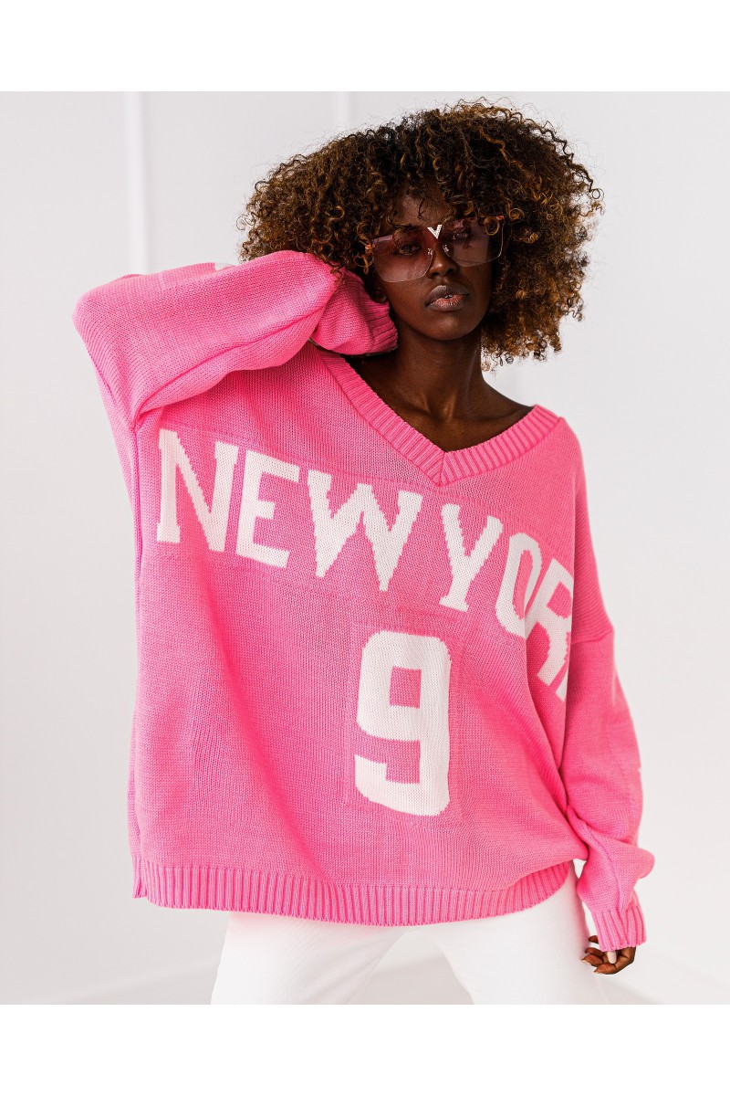 New York sweater - pink