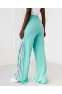Jogginghose mit Streifen Carla – mint