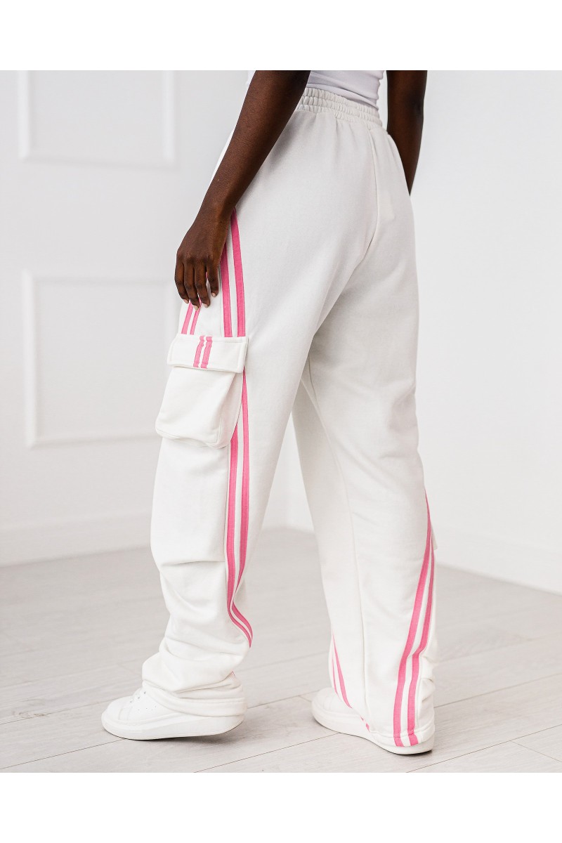 Nohavice Duo - biele