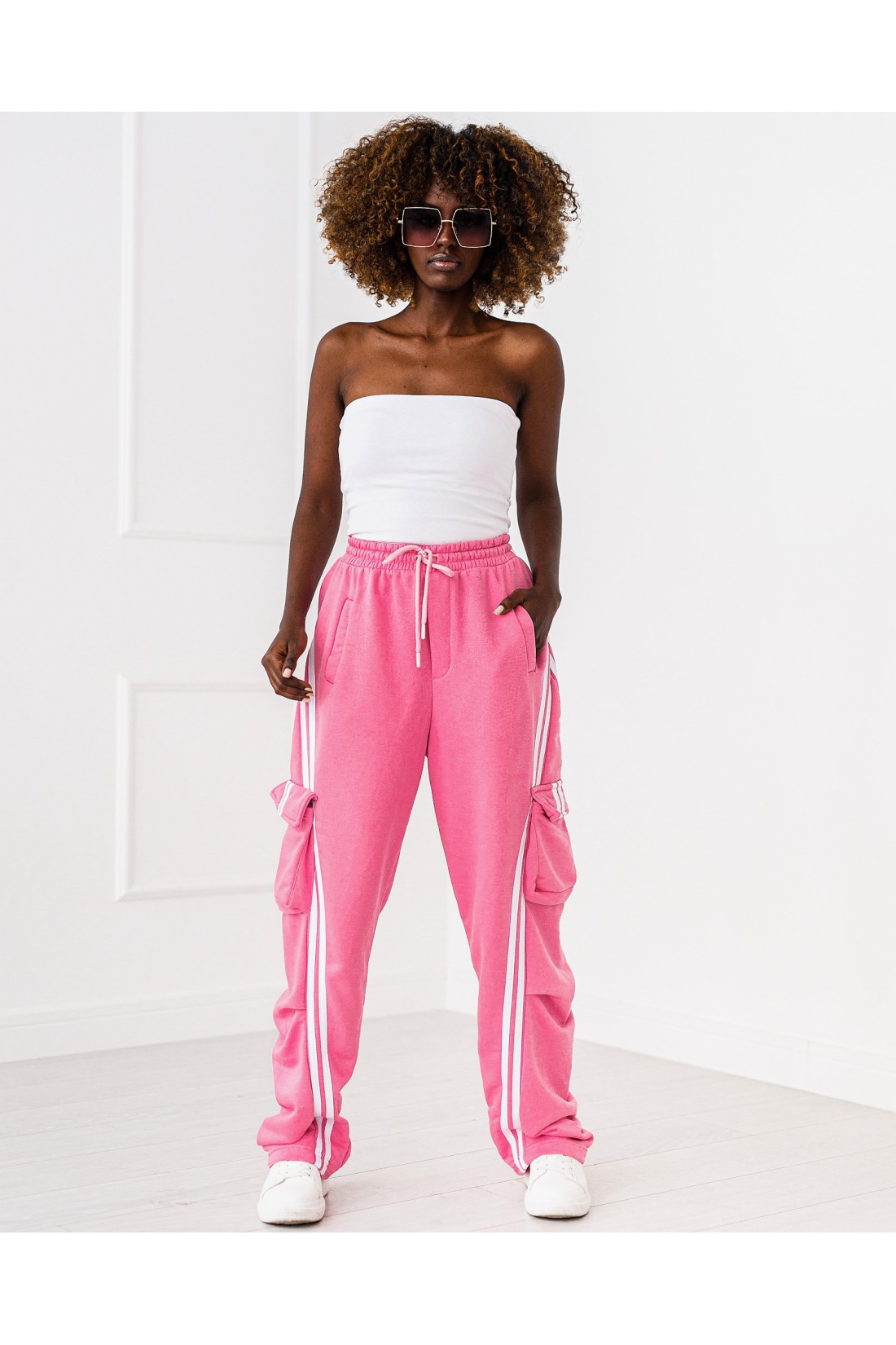 Nohavice Duo - ružové