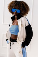 Sara tracksuit - white and blue
