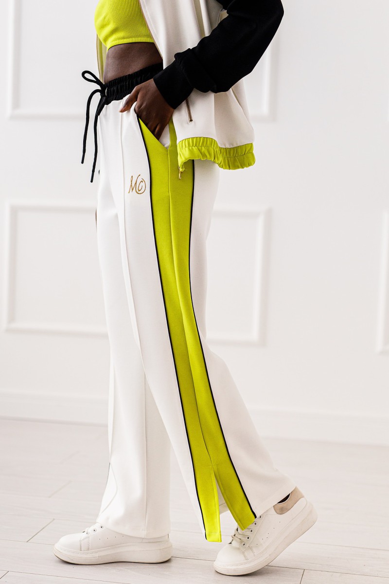 Zara treninginė balta ir žalios spalvos