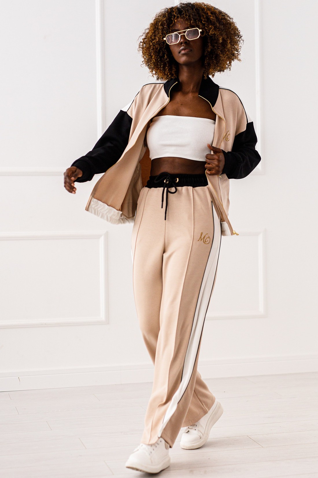 Спортивный костюм Zara - бежевый