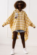 Shirtona check - yellow
