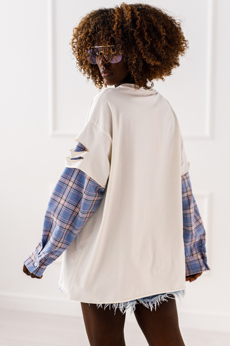 Mickey Blouse - white