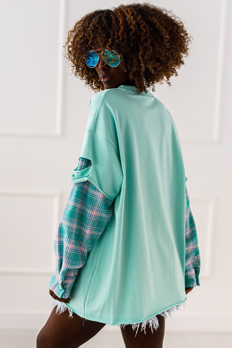 Mickey palaidinė - mėtų