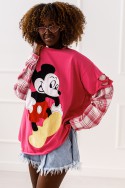Mickey-Bluse – rosa