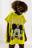 Mickey-Bluse – limettengrün