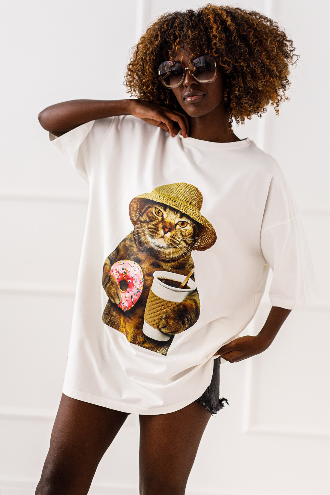 T- shirt Molly - white