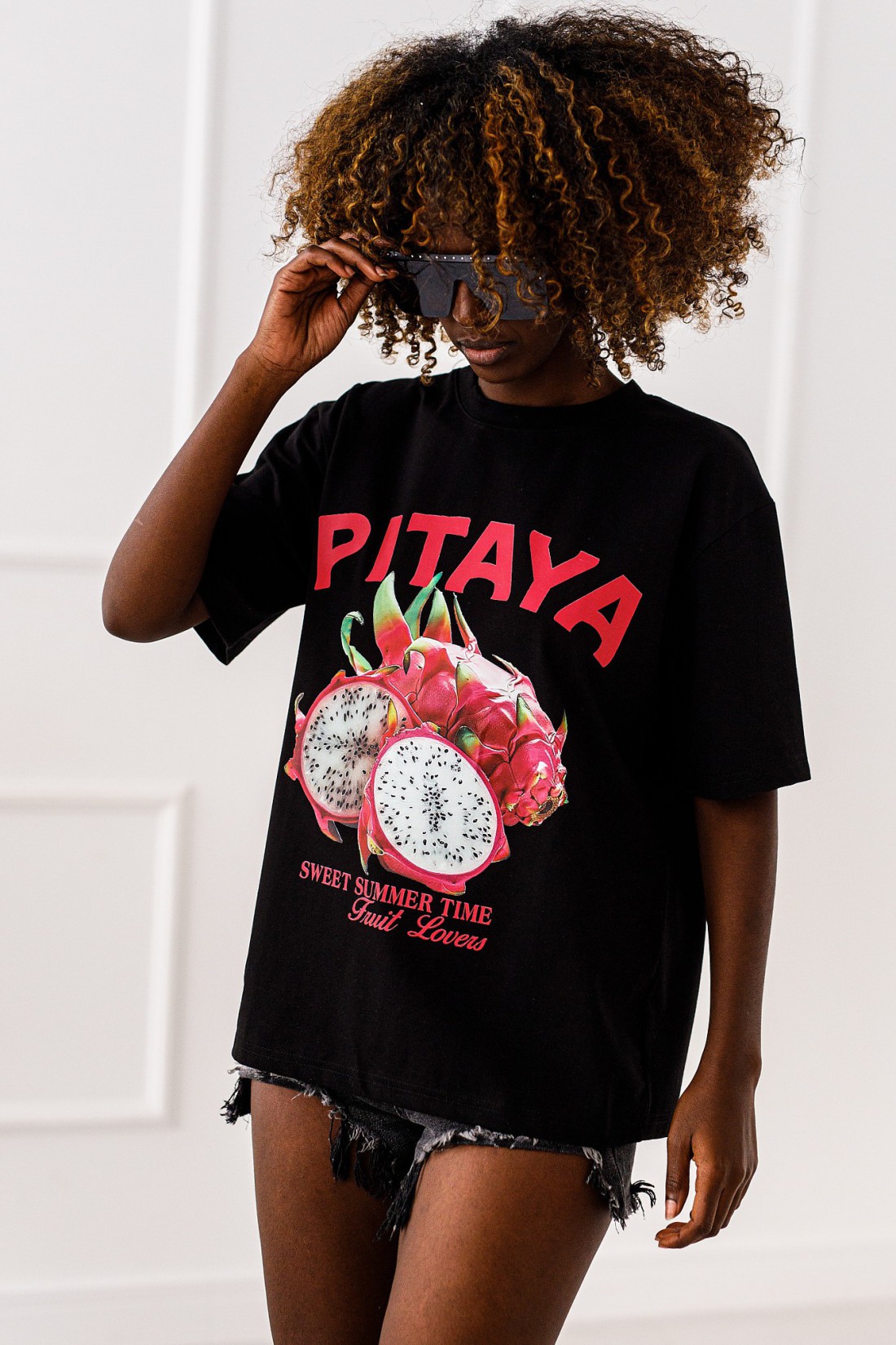 T-Shirt Pitaya – schwarz