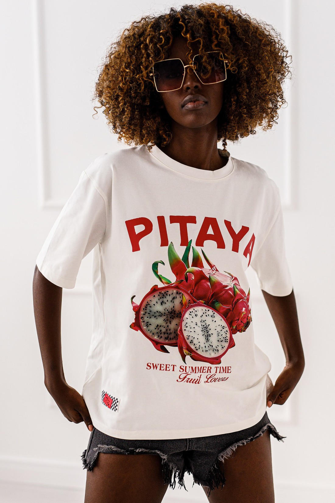 T - shirt Pitaya - white