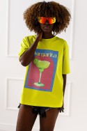 T - shirt Margarita - lime green
