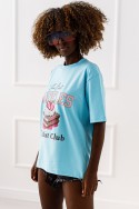 T - shirt Waffles - blue