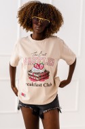 T - shirt Waffles - beige