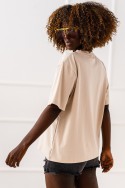 T - shirt Waffles - beige