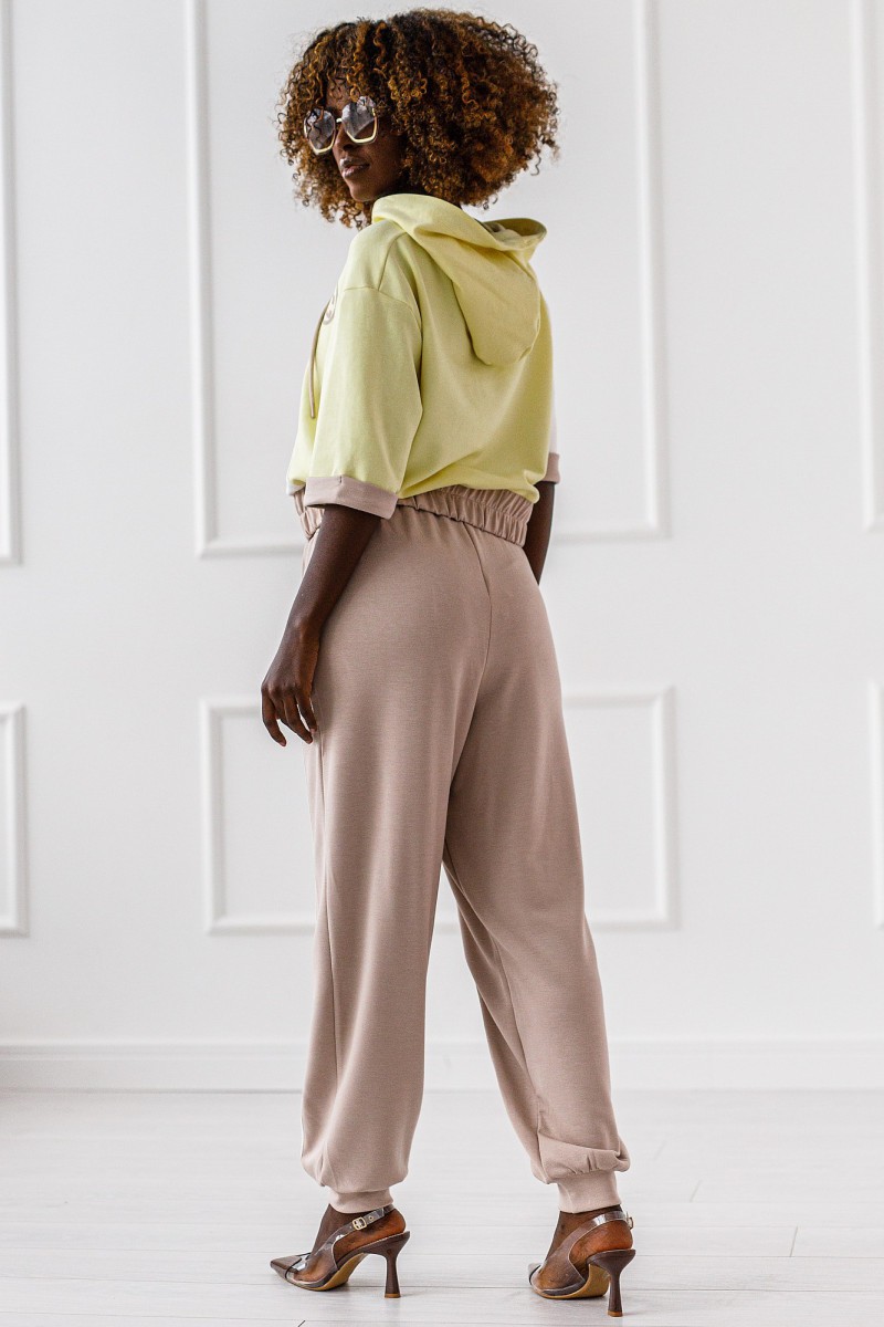 Zoya tepláky - béžová