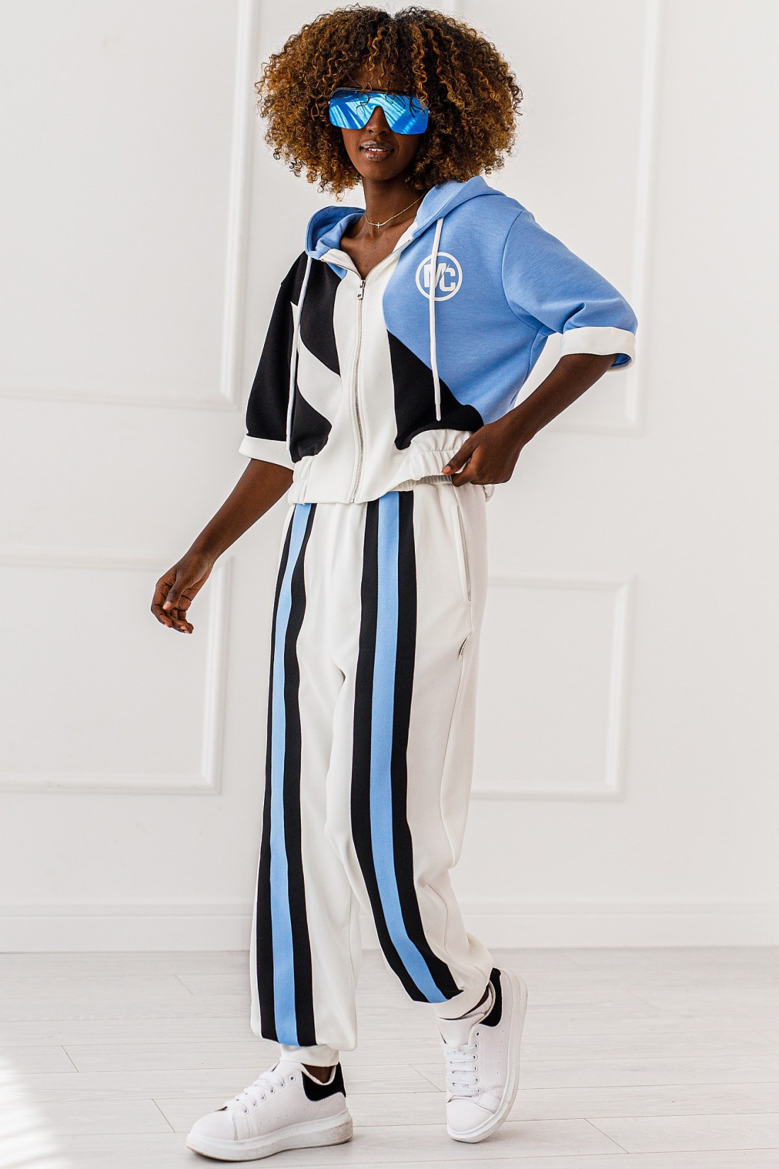 Zoya tepláky - modrá