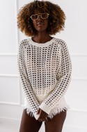 Jumper Flow - light beige