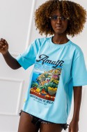 T-Shirt Amalfi – blau