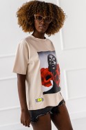 T-Shirt Lui – beige