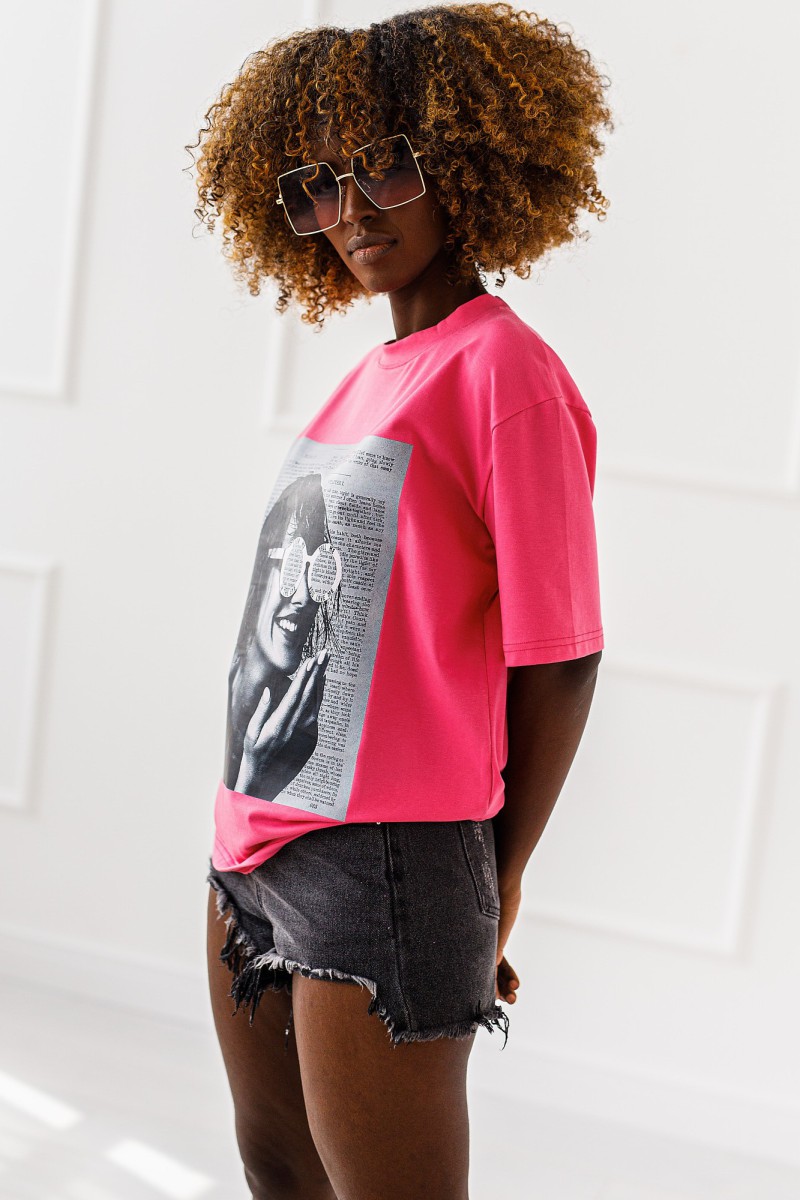 T-Shirt Zoe – rosa