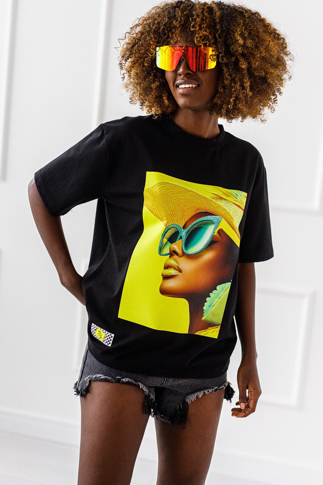 T-Shirt Summer – schwarz