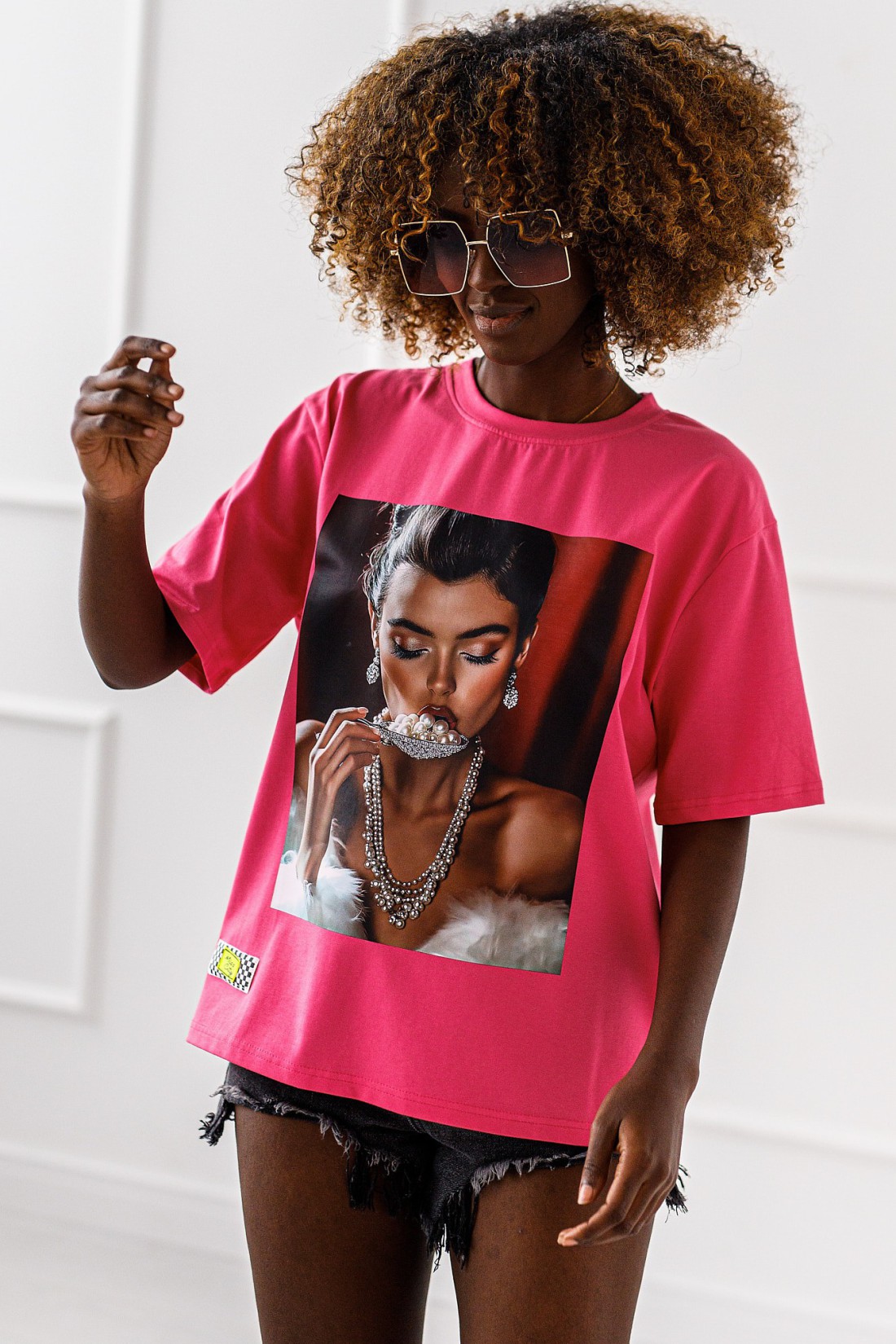 T-shirt Pearl - pink