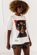 T - shirt glasses - white