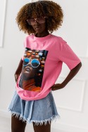 T - shirt bubbles - pink