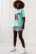 T-Shirt Cool Life – mint
