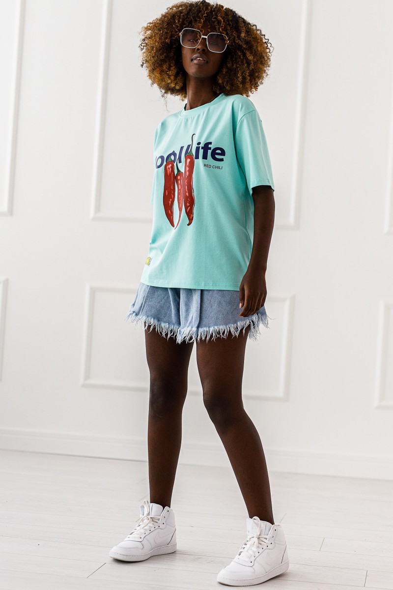 T-Shirt Cool Life – mint