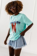 T-Shirt Cool Life – mint